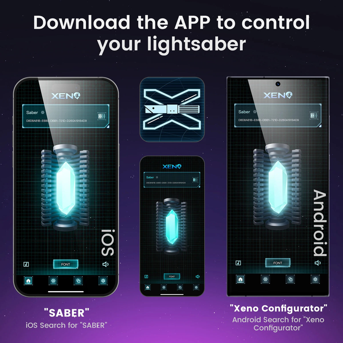 Dual-Blade Lightsaber with Infinity Color Modes and Motion-Activated Effects
