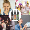 A collage showing people reacting to or using a stink ass spray prank gag gift.