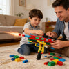 Realistic Building Block Toy Pistol with Shell-Ejecting Action