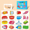 Montessori Wooden Animal Puzzle Set with Storage Box