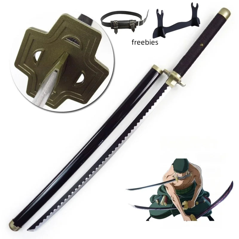 Roronoa Zoro Katana Cosplay Sword – 41-Inch Anime Replica