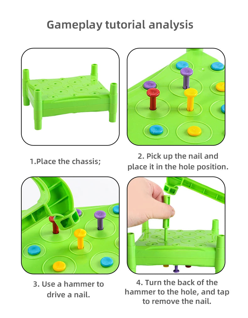 Interactive Hammering Game Toy for Kids