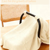 Soft Muslin Cotton Baby Car Seat Cover with Sunshade