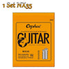 A set of Orphee Classic Guitar Strings NX35 silver-jacketed nylon strings packaged in an orange foil pouch.