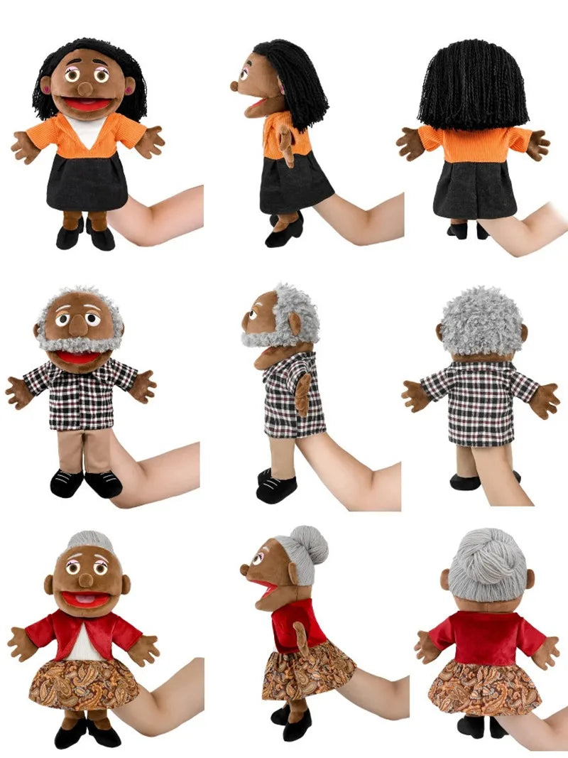 Soft Plush Full-Body Hand Puppet for Interactive Play