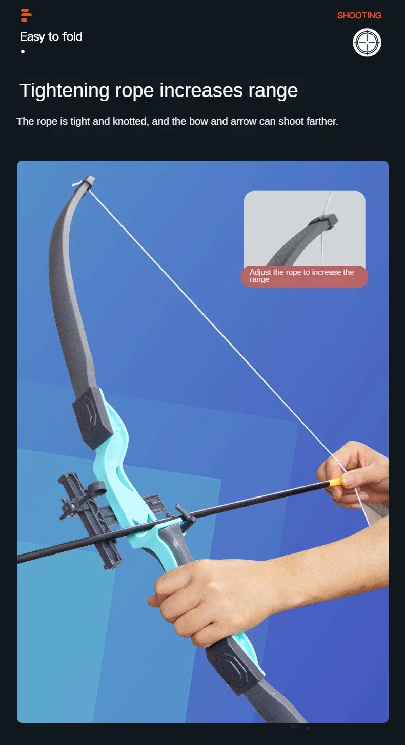 Kids Bow and Arrow Set with Suction Cup Arrows