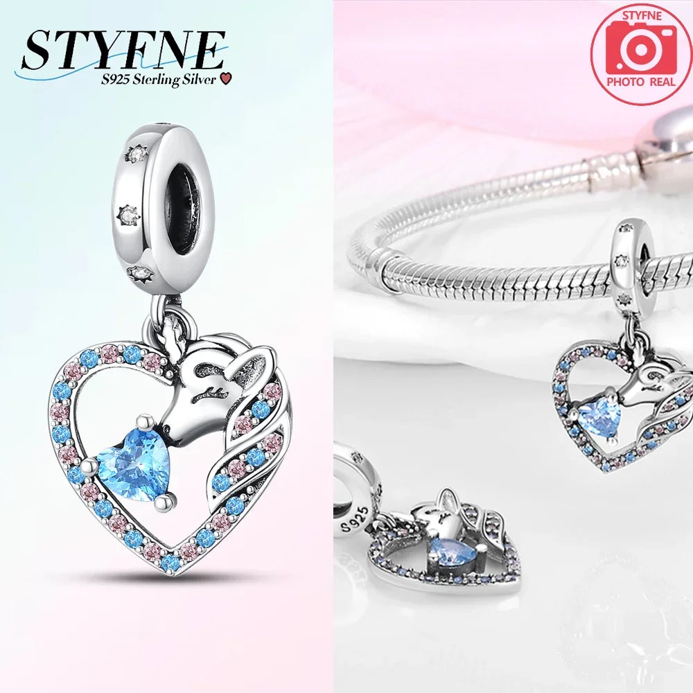Enchanting Unicorn Pegasus Charm for Jewelry and Accessories