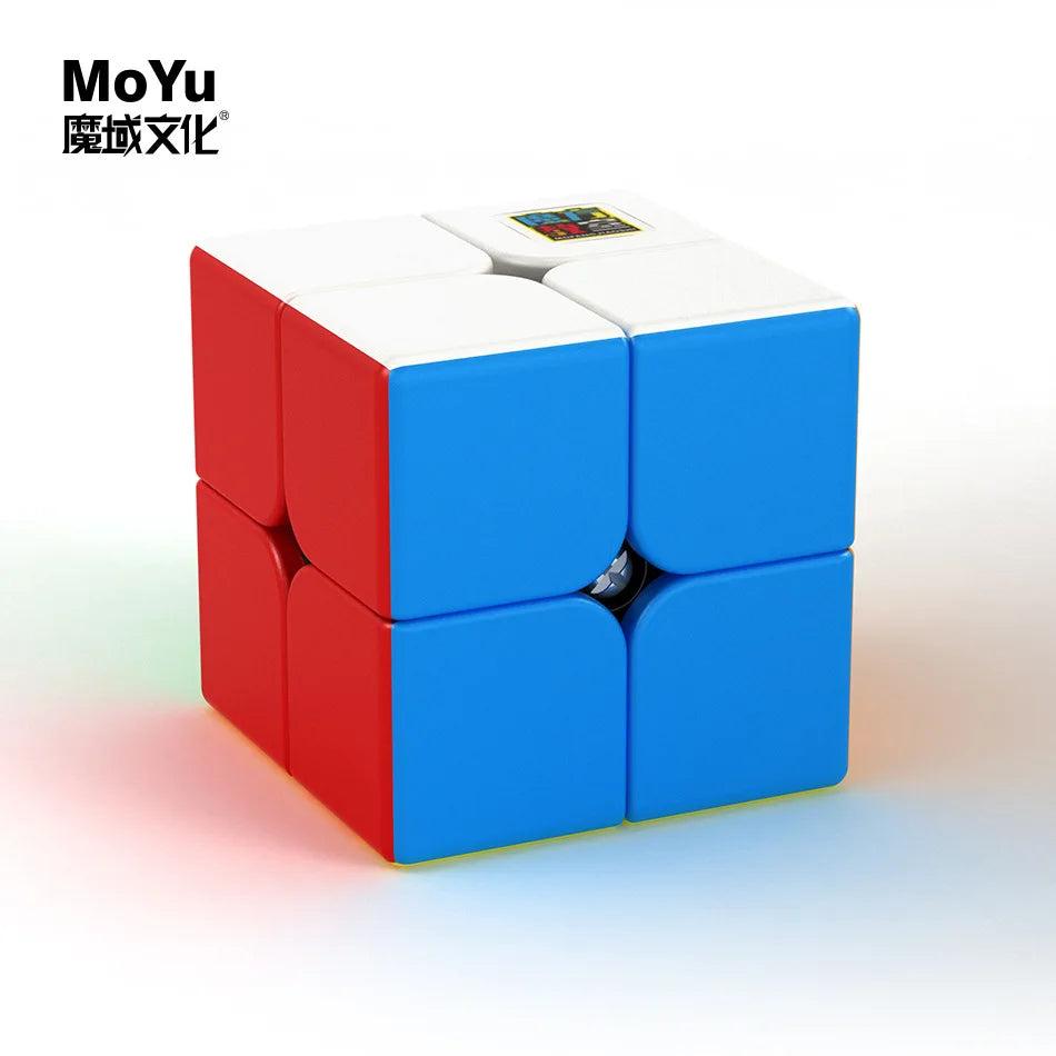 MoYu Meilong 2x2 Speed Cube – Stickerless Puzzle for All Ages
