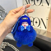 Adorable Plush Fox Keychain Pendant