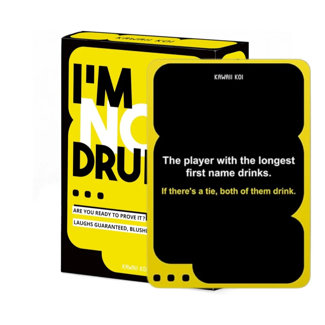 Party Truth or Dare Drinking Game Card Set for Adults