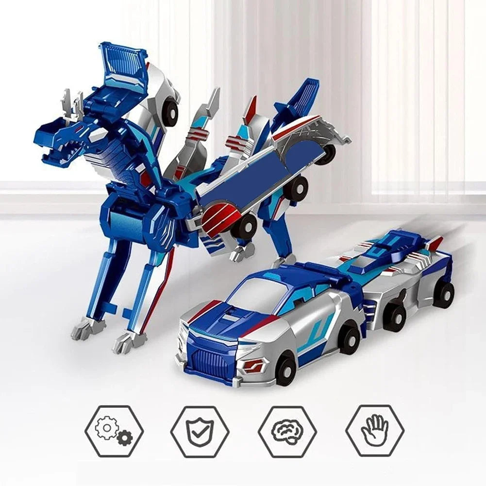 Unicorn Transformer Car 2-in-1 Magnetic Transforming Toy