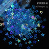 Shimmering Star Resin Sequins for DIY Crafts