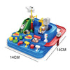 Racing Rail Car Adventure Set — Mechanical Track Toy for Kids