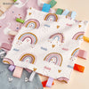 Baby Sensory Tag Comfort Blanket with Soft Cotton