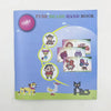 A booklet titled Fuse Beads Hand Book showing various fuse bead designs and a 5mm bead reference.