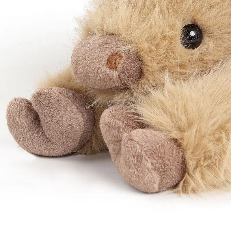 Weighted Highland Cow Plush – Soft & Cuddly Stuffed Animal