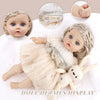 14-Inch Silicone Reborn Baby Doll with Interchangeable Outfits