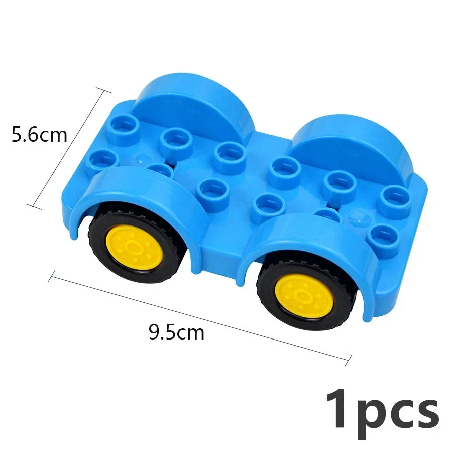 Large Building Blocks Traffic Series Vehicles Set