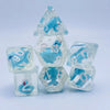 Acrylic Polyhedral Dice Set with Animal Duck Fillers