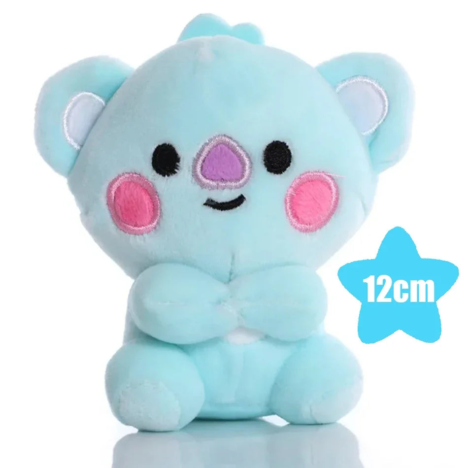 Kawaii Plush Keychain Buddy – Soft Mini Stuffed Animal Charm