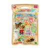 A sealed plastic bag containing a Sylvanian Families blind bag collectible figure.