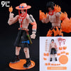 A fully articulated 14cm action figure of Jujutsu Kaisen Yuji Itadori with an orange hat and red necklace.