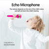 Kids Karaoke Microphone Stand Set with Party Lights