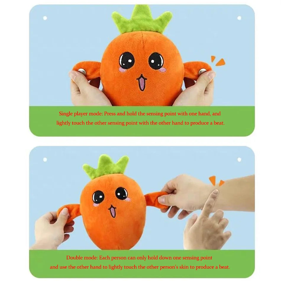 Interactive Music Plush Toy with Sound Response