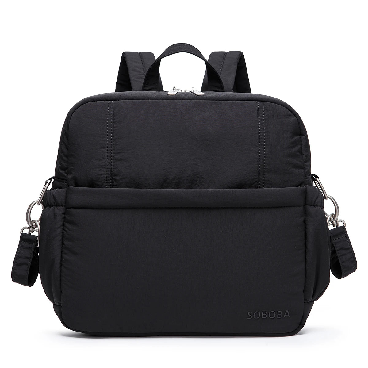 Large Capacity Diaper Backpack with Multiple Pockets