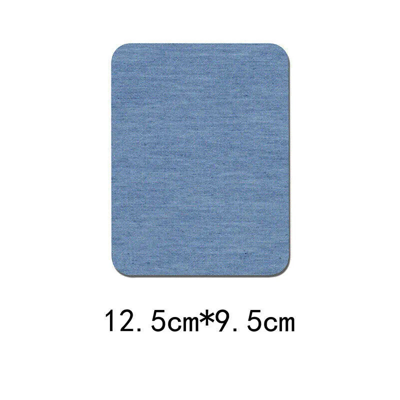 Iron-On Denim Patches for Jeans Repair & DIY Crafts