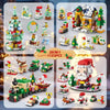 Christmas Advent Calendar Building Blocks Set