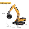 Diecast Engineering Vehicle Set for Kids - 4-Piece Construction Toy Collection