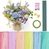 472-Piece Chenille Stem Craft Kit with Floral Wire & Gardening Tape