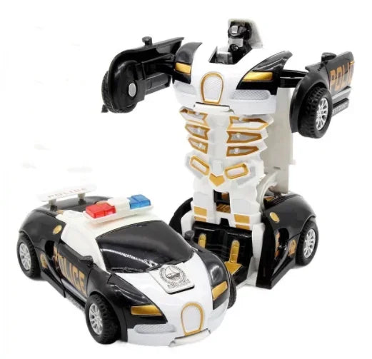 2-in-1 Transforming Robot Car Toy