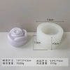 Rose & Peony Silicone Mold for Candle, Soap, and Resin Crafting