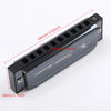 10-Hole C Diatonic Harmonica with Carrying Case