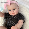 20-Inch Realistic Reborn Baby Doll with Hand-Painted Hair