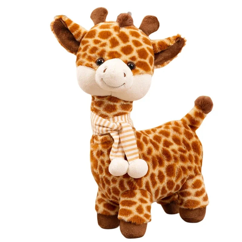 Adorable Giraffe Plush with Scarf