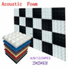 50-Pack Acoustic Foam Panels for Soundproofing and Studio Treatment