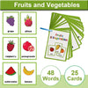 Montessori English Word Learning Cards for Kids