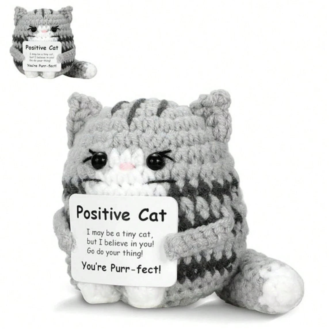 Positive Energy Crochet Animal Gift