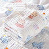 4-Layer Cotton Gauze Baby Swaddle & Bath Towel