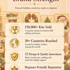 Festive Christmas Pearl Diamond Painting Kit with Frame