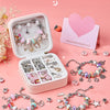 DIY Beaded Bracelet Craft Kit with Storage Box for Kids