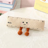 Cartoon Stationery Plush Pillow Set – Soft Ruler, Pencil & Notebook Pillows for Kids