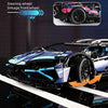 1,314-Piece Mechanical Supercar Building Kit
