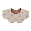 6-Layer Muslin Cotton Baby Bibs with Waterproof Backing