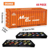 48-Piece Die-Cast Metal Car Collection with Storage Case