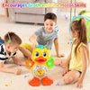 Interactive Musical Dancing Duck Toy with Lights