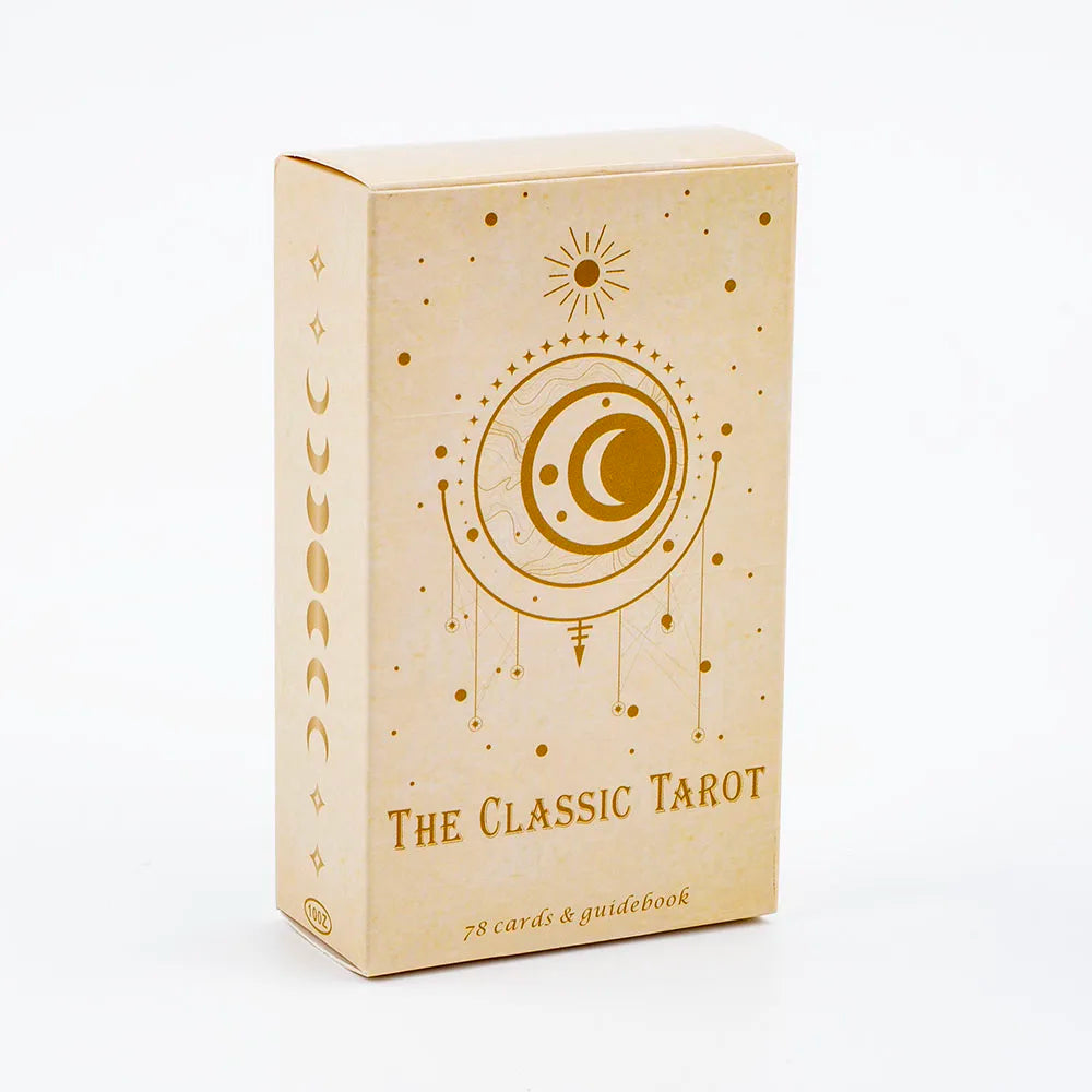 Classic Tarot Card Deck with Guidebook for Beginners